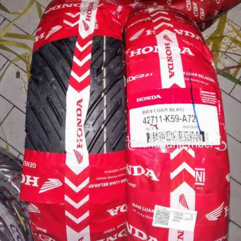 Ban Belakang Honda Vario 150 ukuran 100-80/14 Tubles