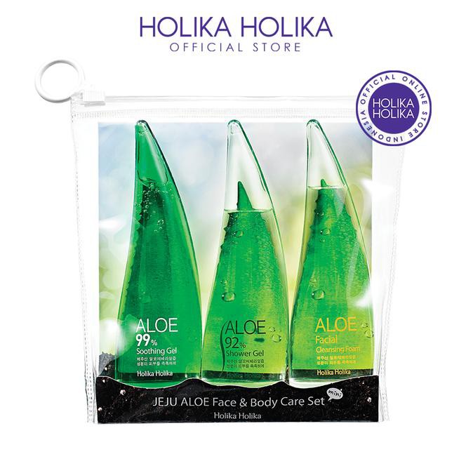 Holika Holika Jeju Aloe Face & Body Care Set Mini