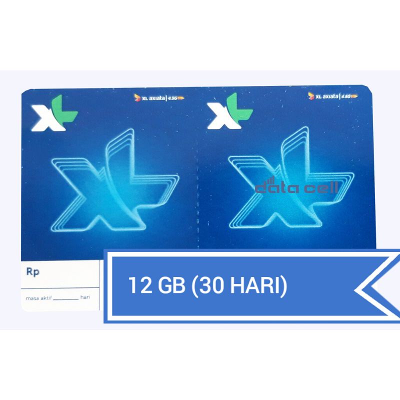 VOUCHER XL 12 GB 30 HARI