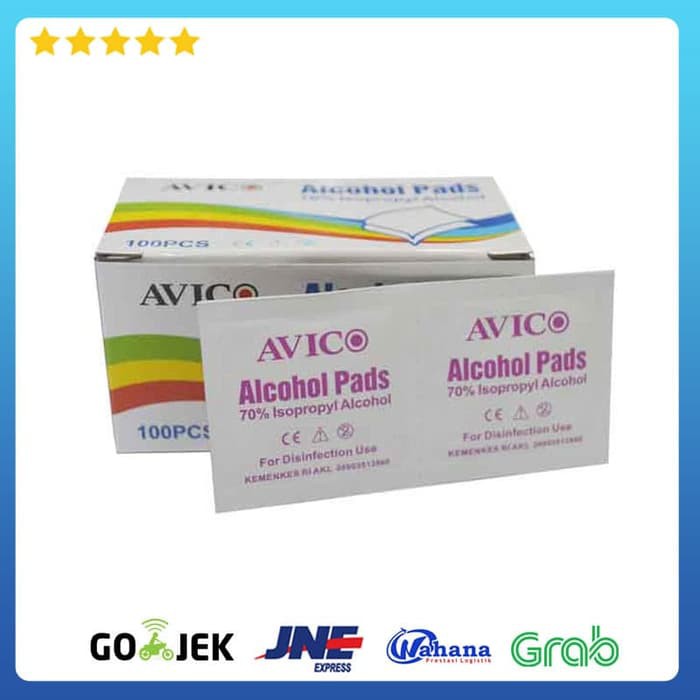 Alcohol Pads / Alcohol Swabs - Tisu Alkohol Medis Antiseptic