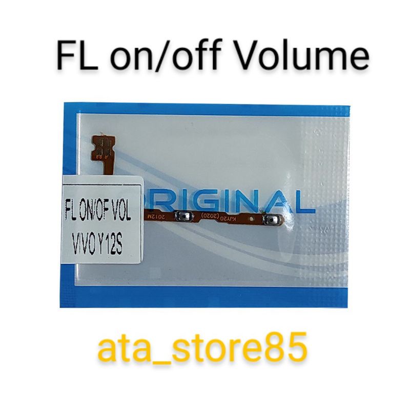 Flexible Fleksibel on/off Volume Vivo Y12S | Y12s | Y 12S Original