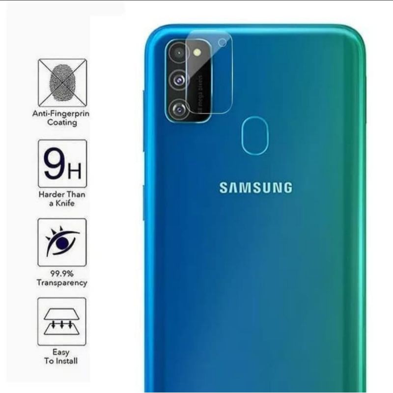 Tempered Glass 9d Samsung M30/M30S + Tg Camera Lensa 2 in 1