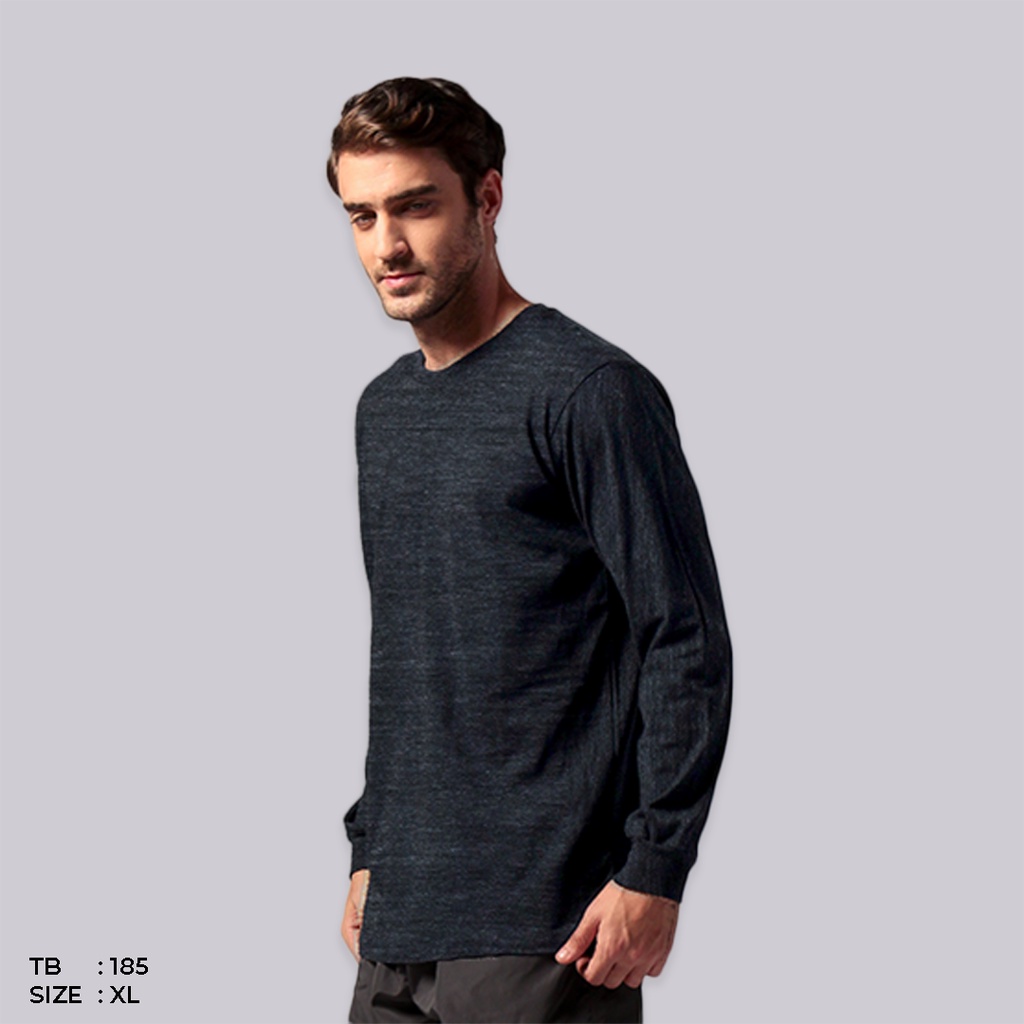 Seka Basics - Long Sleeve Black Misty 24s