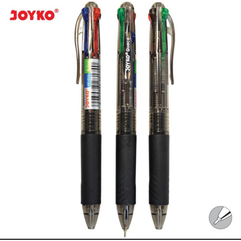 

Pulpen joyko Quaco 4 warna Bp 213