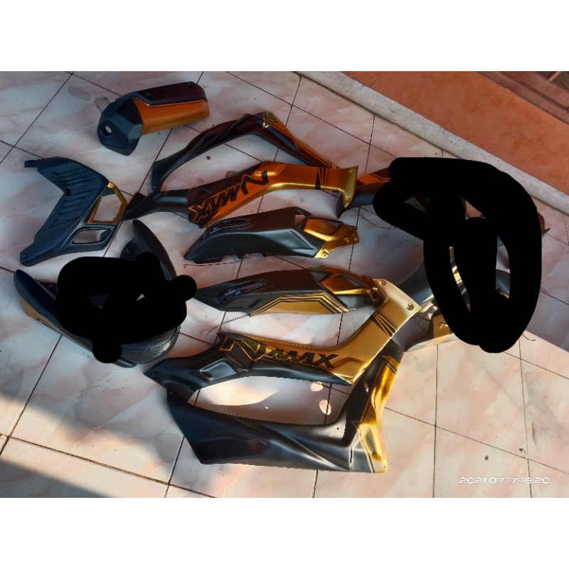 body belakang predator nmax