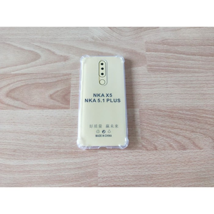 (COD) Case HP TPU Anti Crack Nokia 5.1 Plus / Nokia X5 Kondom CasinG GRA