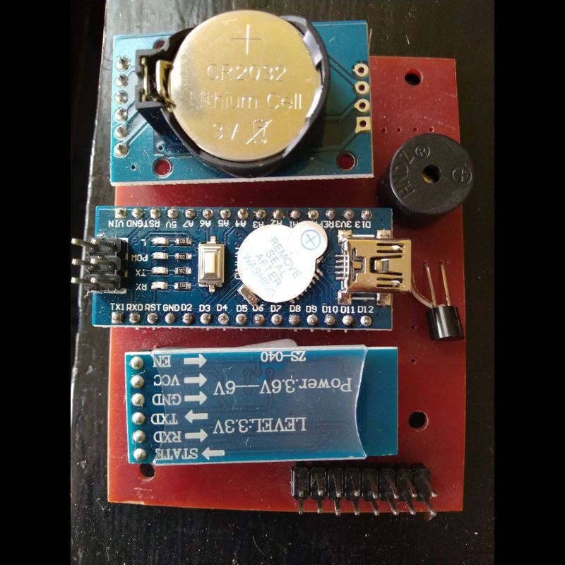Controller Kontroler Modul Jam Jadwal Sholat (Untuk 4 Modul)