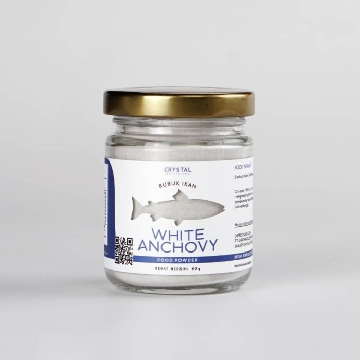

Crystal of the Sea White Anchovy Powder Bubuk Teri BPOM Certified