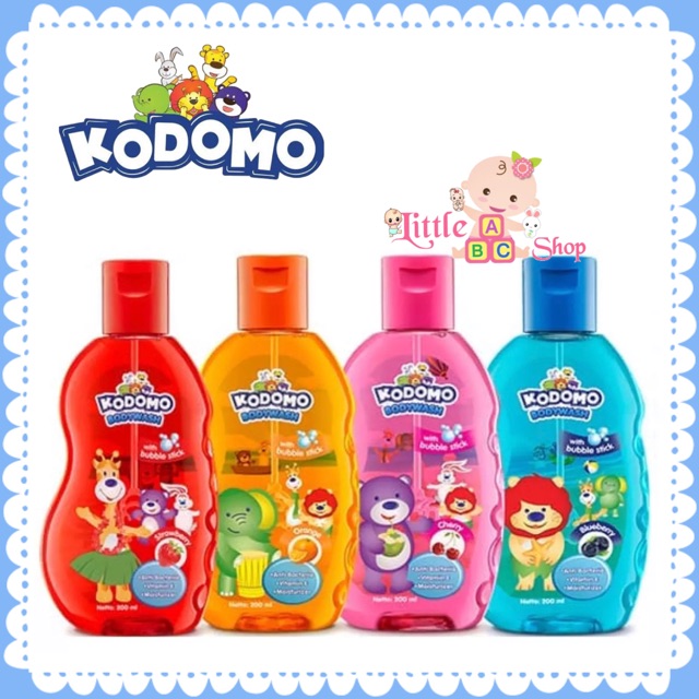 KODOMO Body Wash Botol  200ml / sabun mandi anak kodomo