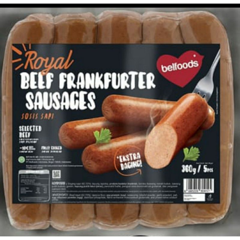 

Beef frankfurter Sausages