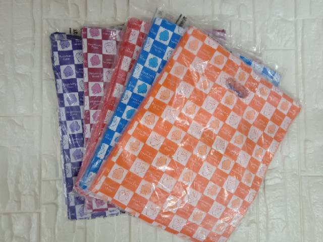 Kantong motif oval/pon berkualitas uk 30x38