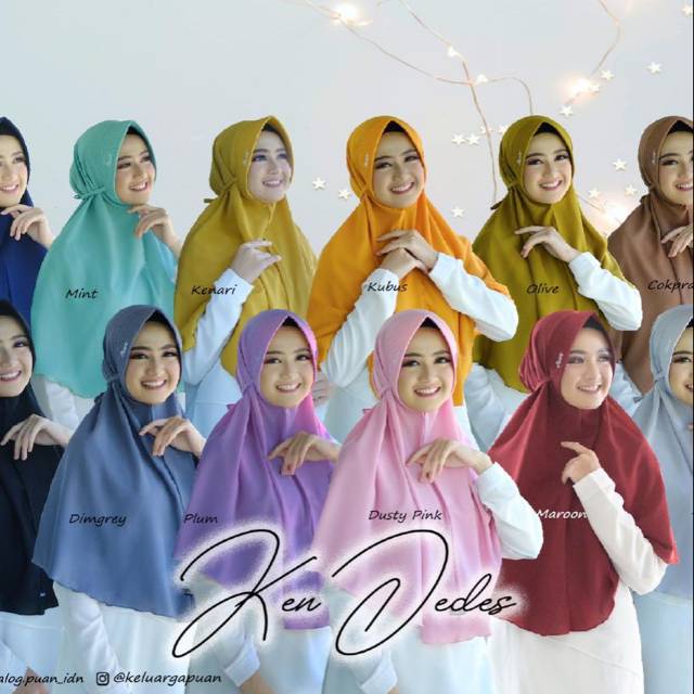 Hijab "kendedes" by Puan