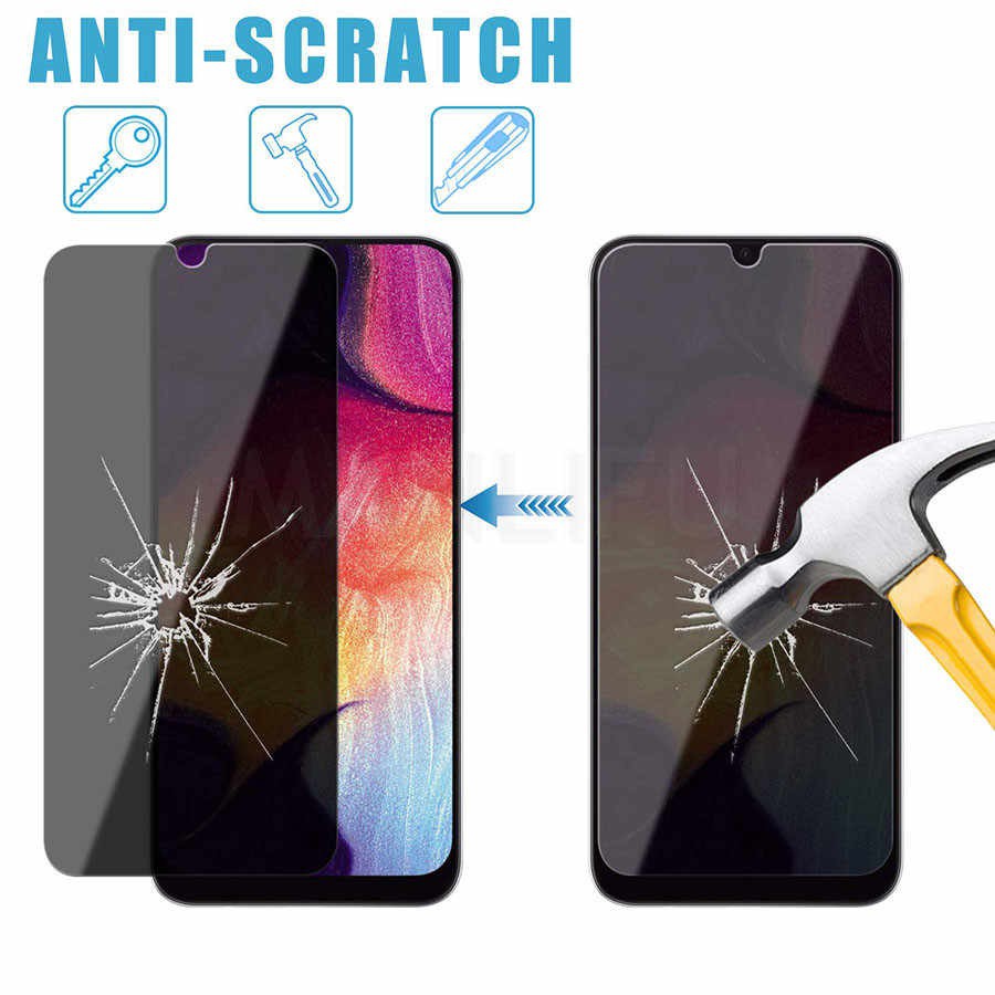 Tempered Glass ANTI SPY Samsung A70 A705F 6.7 inch Anti Gores Kaca PRIVACY Anti Intip