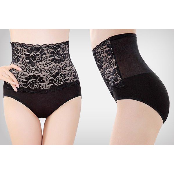 Celana Untuk Mengecilkan Perut Menaikan Pantat Sexy Lace High Waist Panties Shopee Indonesia