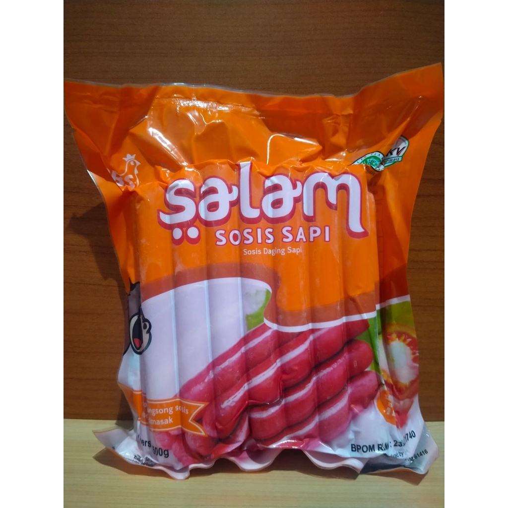 

Salam Sosis sapi merah 500 gram