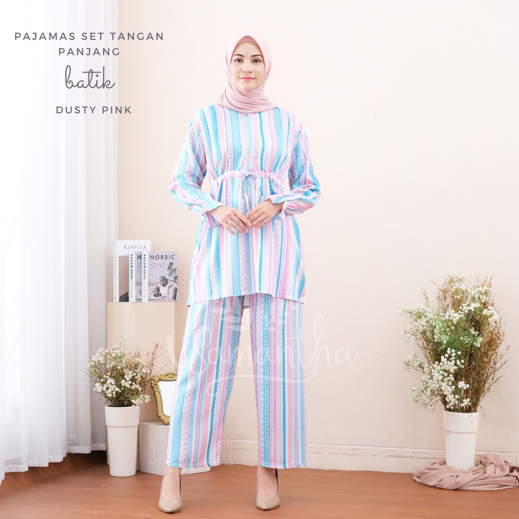 Pajamas Set Celana Muslim BUSUI Friendly II