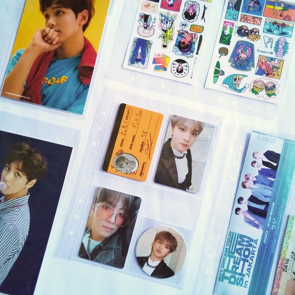 BeonD Sleeve A5 Binder 6 Ring 4P/2P/1P Photocard PC Postcard (WAJIB CO PACKING)