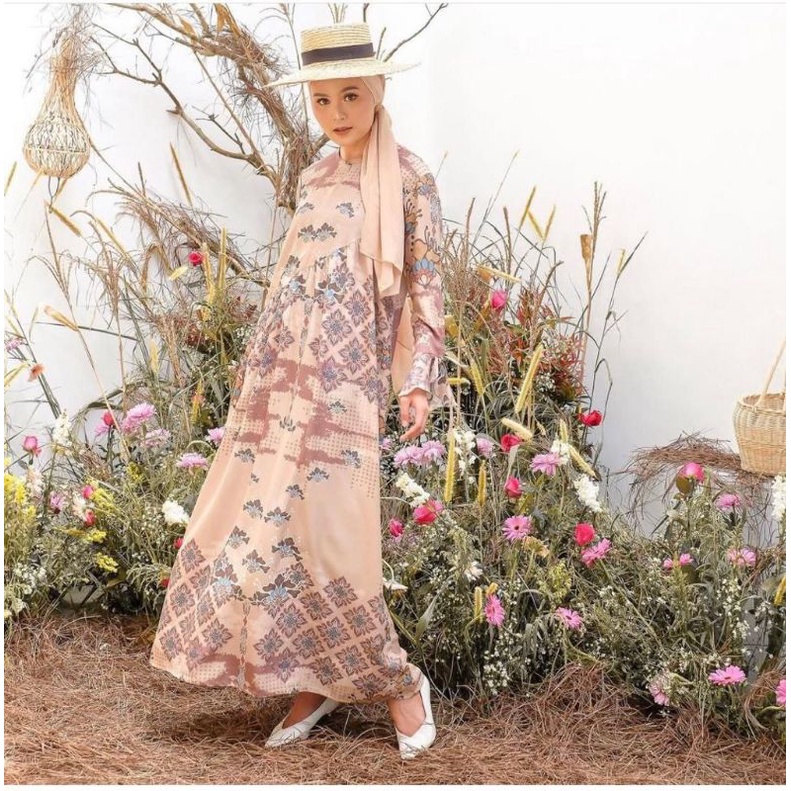 Dior Silk Original Gamis Ibu Gamis Remaja Gamis Busui Gamis sillk Dior C