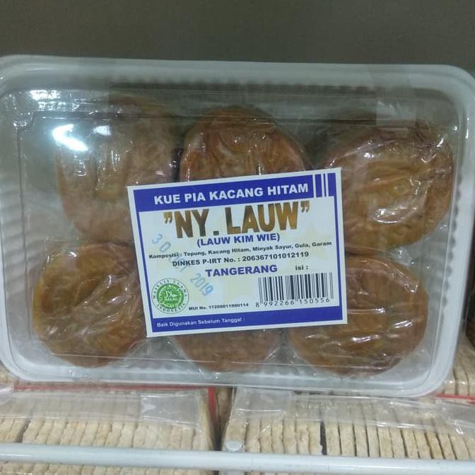 

Hot Item Ny Lauw Kue Pia Kacang Hitam 12'S