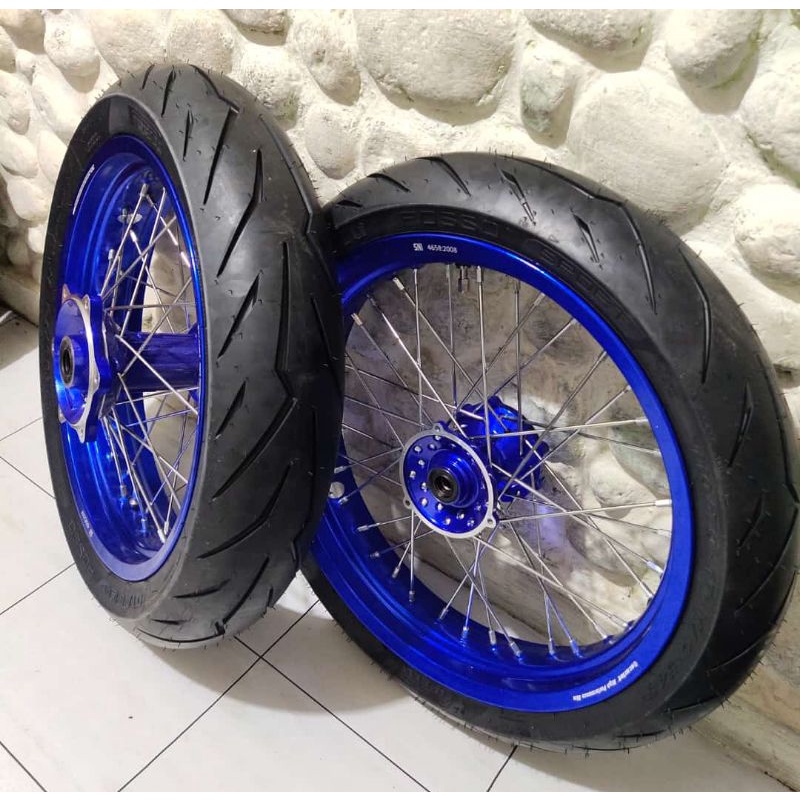 Paket ban set supermoto wr 155 wr155 custom premium