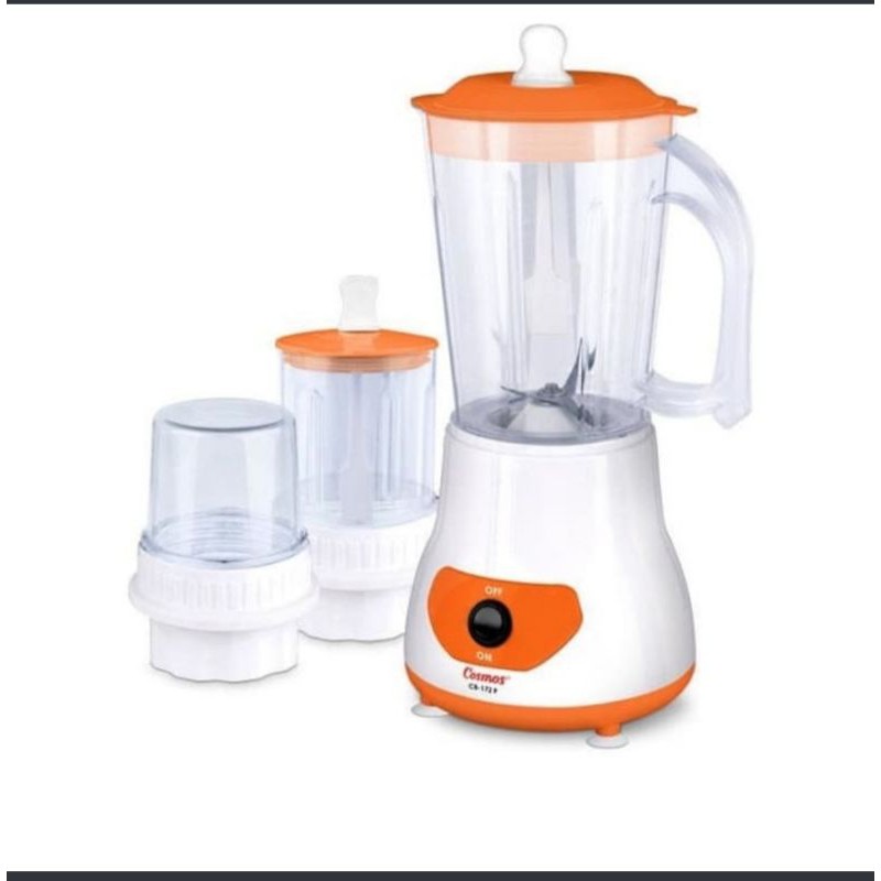 COSMOS  Blender 1 Liter 3in1 3 Tabung CB 172 P - Garansi Resmi 1 Tahun