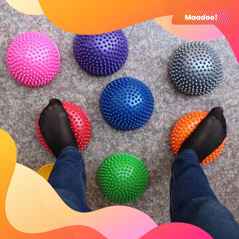Bola Massage Bola Yoga Gym Setengah Bola Keseimbangan Olahraga