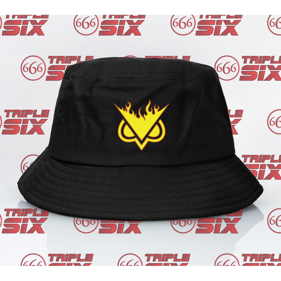 Topi Bucket Vanoss Gaming Flame