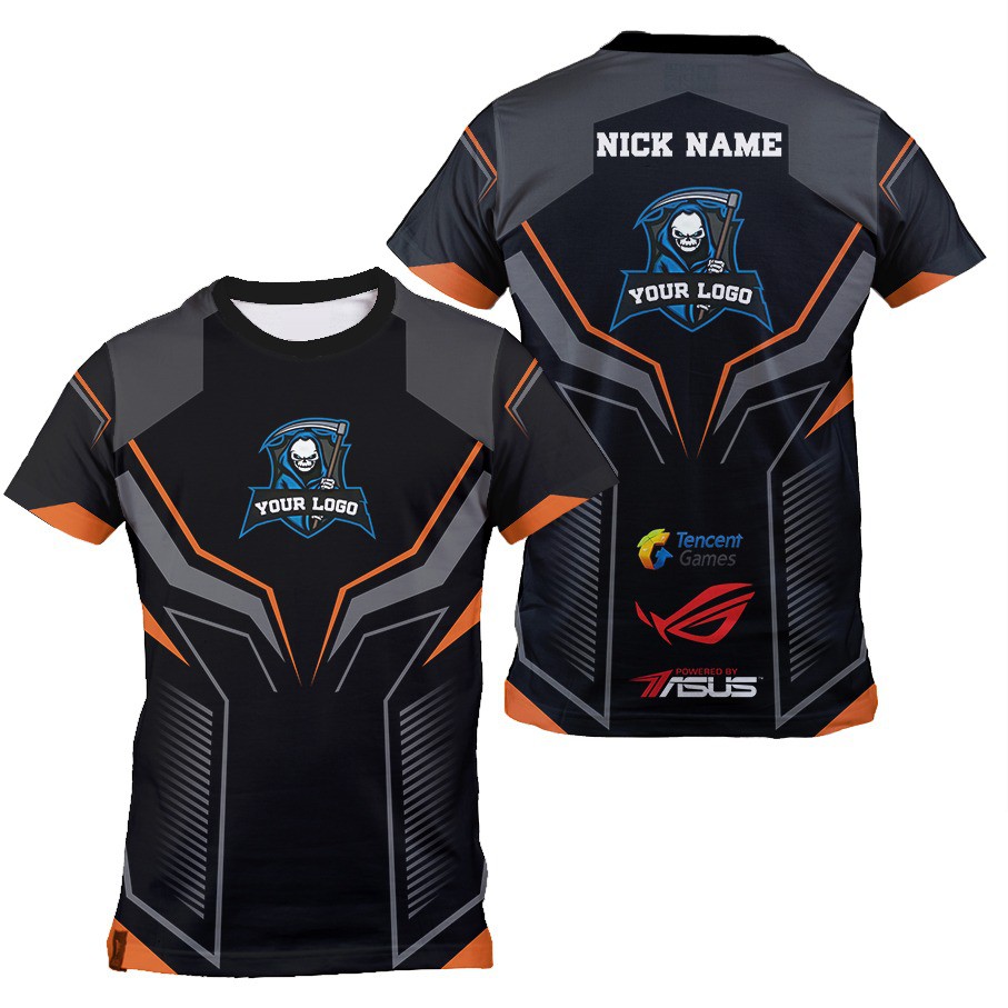 Jersey Game Esport Esports Free Fire PUBG Mobile Legends Point Blank Custom REIFP63 Shopee Indonesia