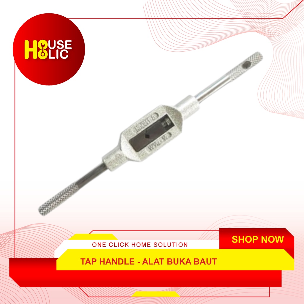 Gagang Tap Handle / Hand Tap Wrench / Handtap Alat Buka Baut