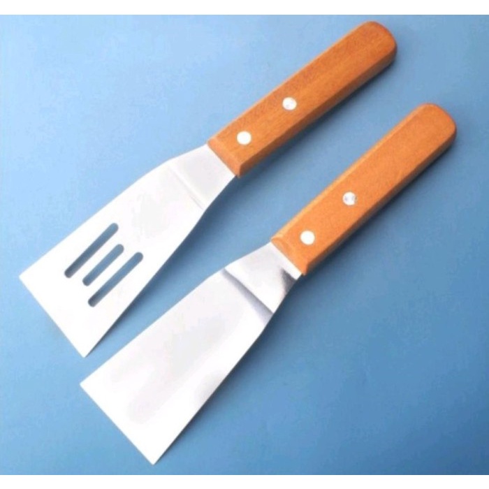 Lisse Shovel Spatula Sutil Kape Martabak Pizza Steak Frying Teppanyaki