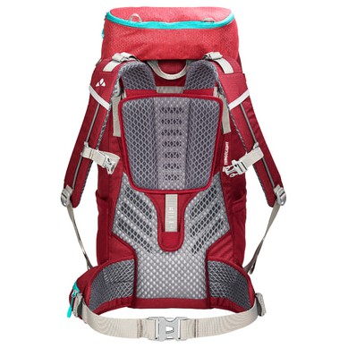 backpack VAUDE Women's Asymmetric 38+8 Indian RED Original
