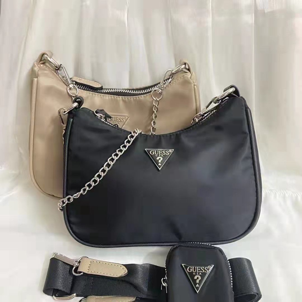 TERBARU !! SLING BAG / SHOULDER BAG / TAS SELEMPANG GUESS5 WANITA MODERN KUALITAS IMPORT #96751