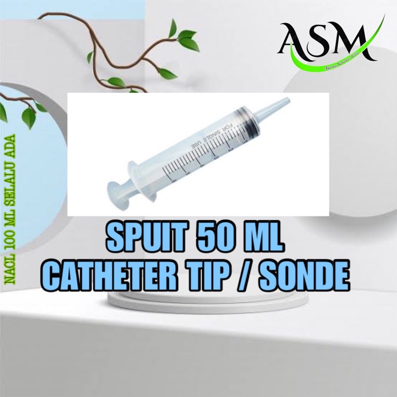 SONDE 50 ML / CATHETER TIP PCS