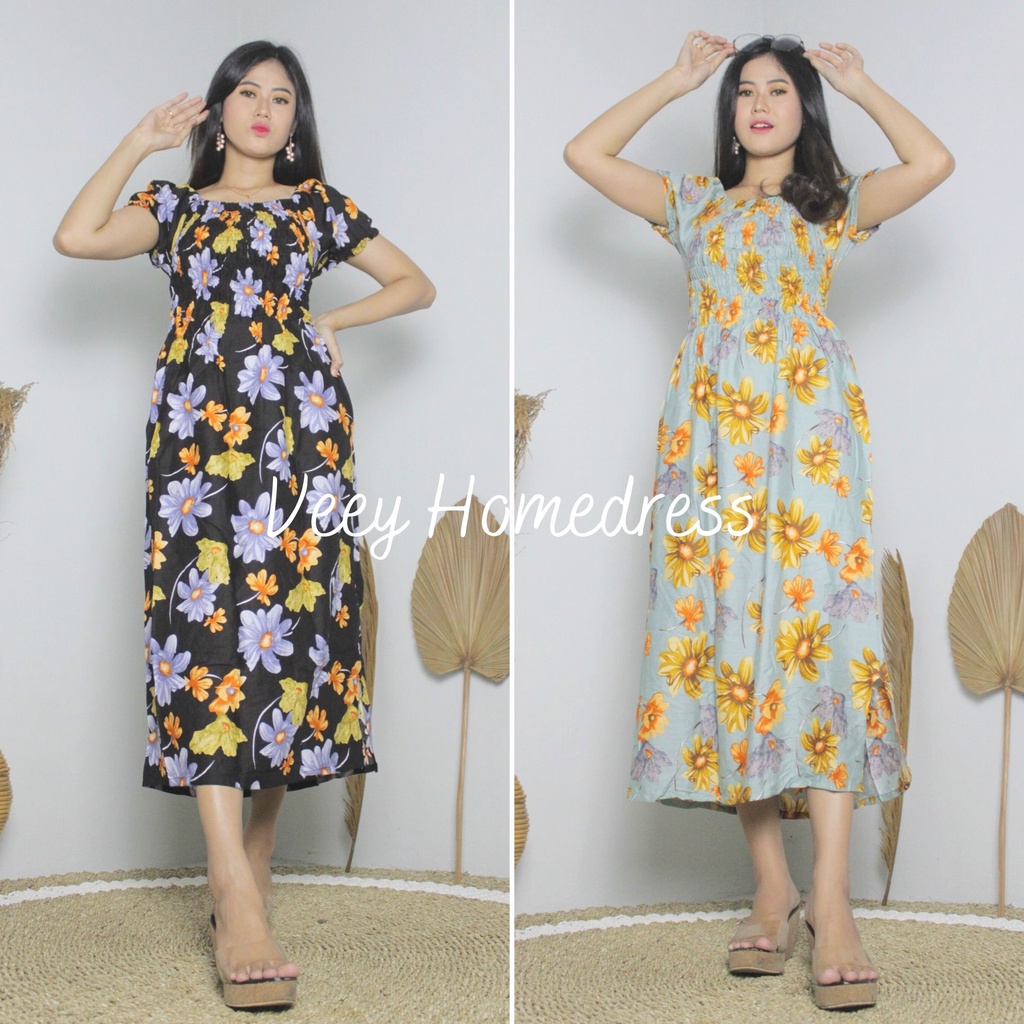 DASTER BALI / LONG DRESS SMOKE / LONG DRES PANJANG BALI