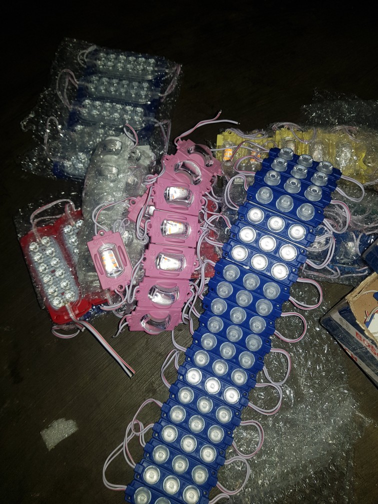 Led Modul 12 Mata Ultrasonic 12v