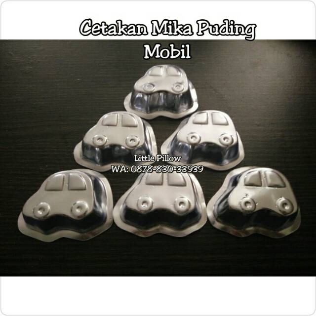(Isi 100pcs) Cetakan Puding Mika Mobil Mini/Cetakan Agar Agar/Cetakan Puding Mini
