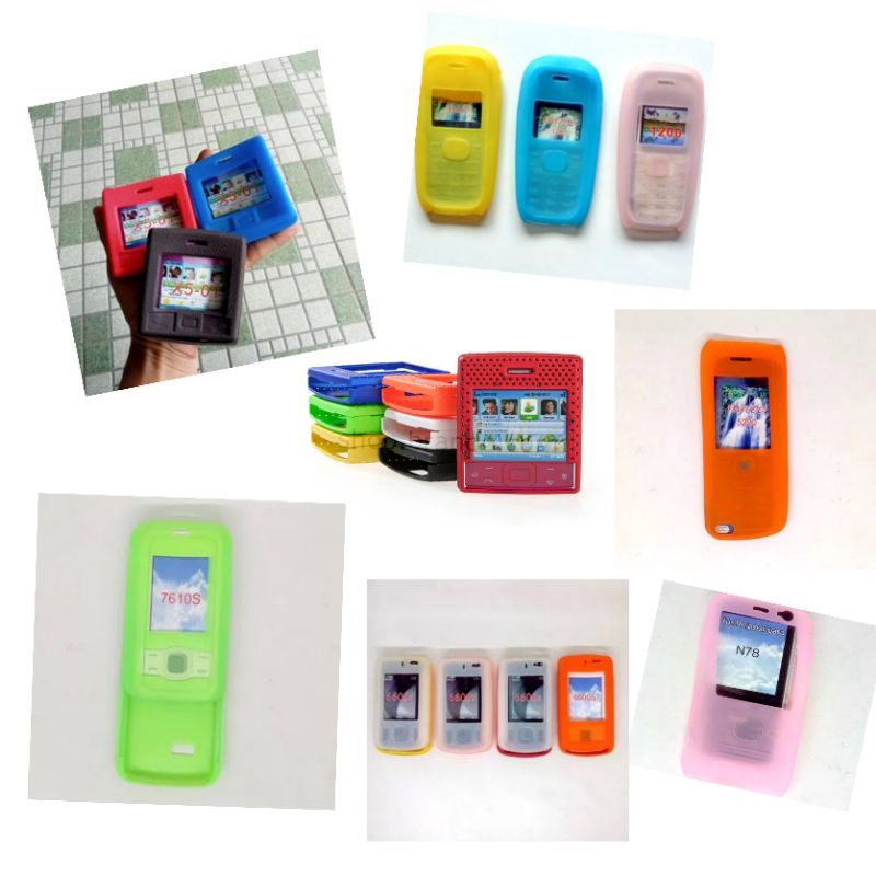 SILICONE CASE NOKIA 100 / 101 1200 1202 1208 1280 1209 1600 1650 1661 1680 2100 2600 2600C 2630 2700