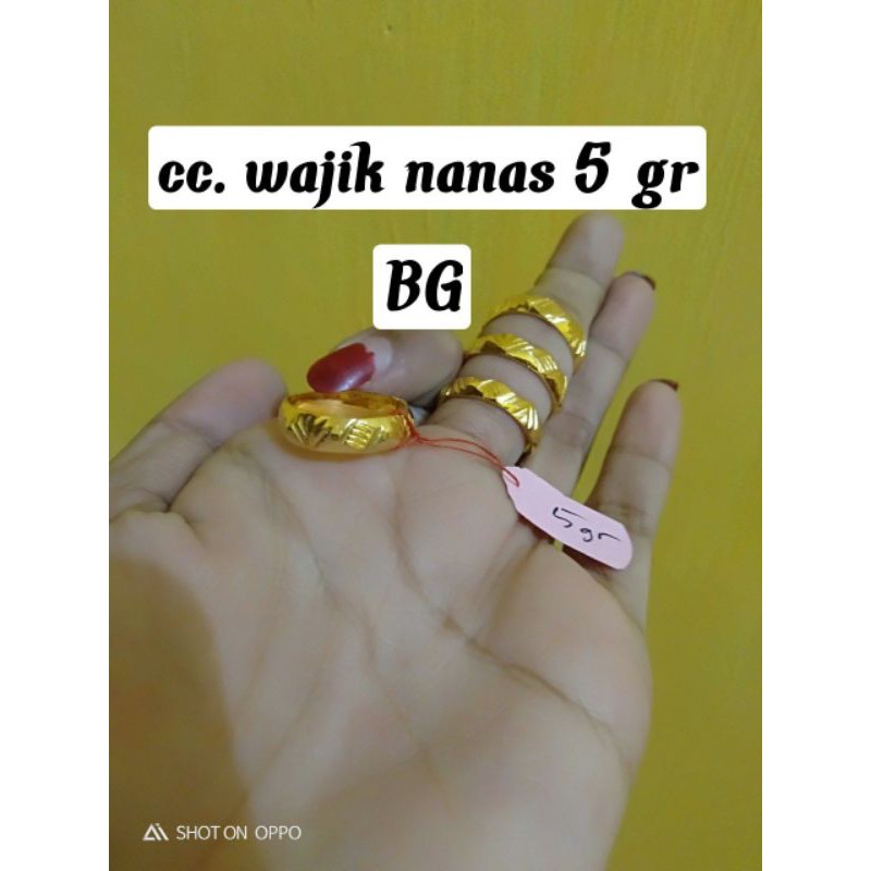 cincin wajik nanas