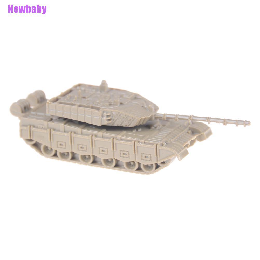 (Newbaby) Miniatur TANK Tempur MORDEN US M1A2 4D 99A Tanpa Kotak
