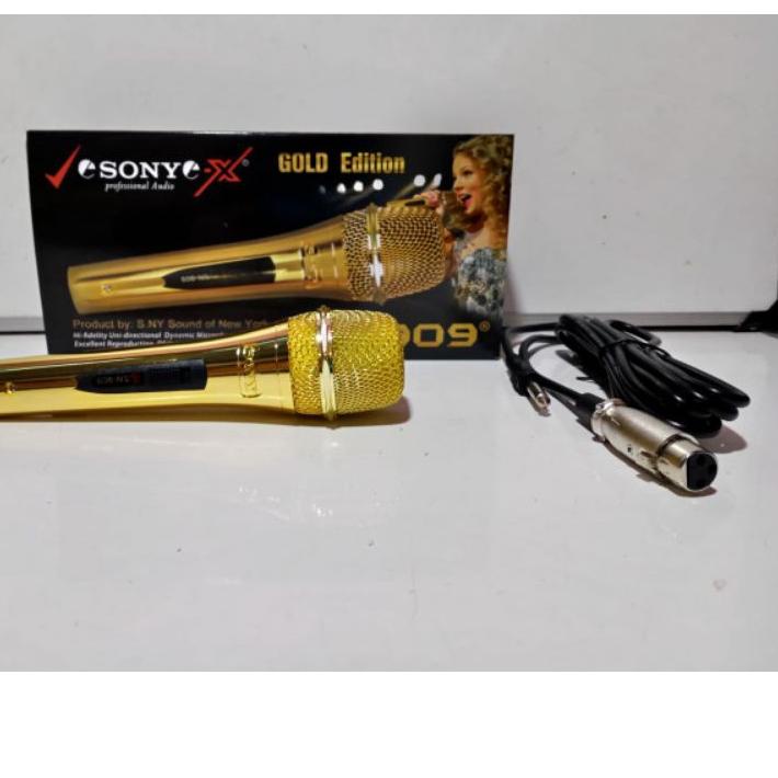 New Microphone SONY SN - 909 / Mic SONY SN 909 SILVER, GOLD, TITANIUM ~