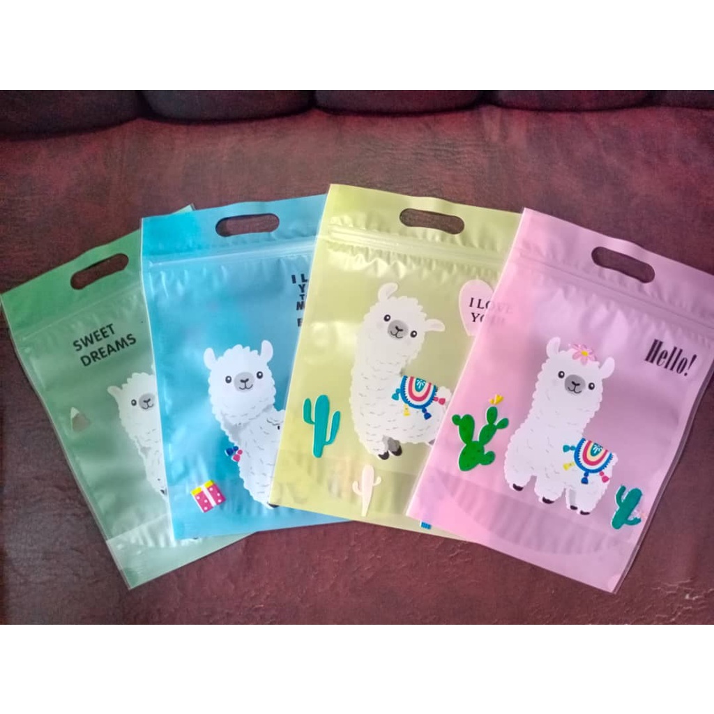 kemasan lucu/ plastik kue lucu/ plastik zip lock