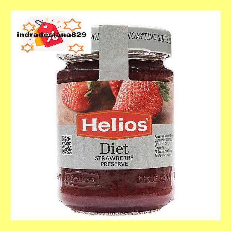 

Sf504Nind Selai Helios Diet Strawberry Preserve 280G Ind504Sm