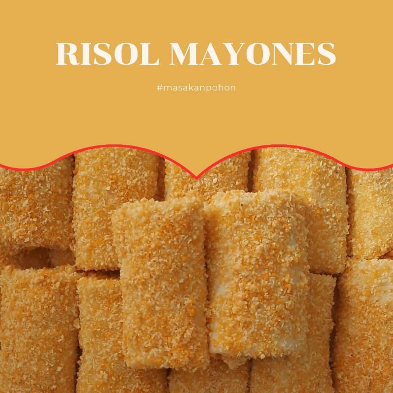 

Risol Rougut Mayones Frozen Endolita Isi Sosis, Keju, Mayo Premium Quality