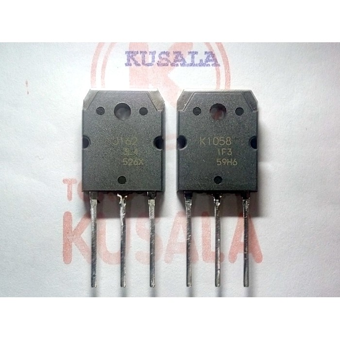 K1058 & J162 Transistor lateral Mosfet untuk Highend Audio