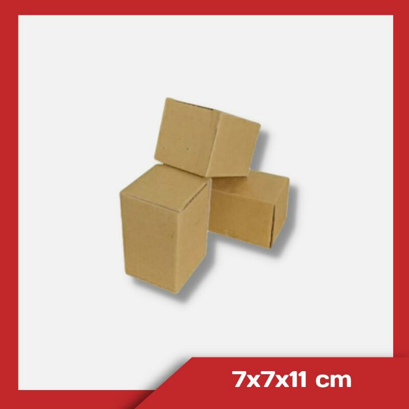

Box 7x7x11 cm (SparePart) Kardus/Box/Karton/Polos