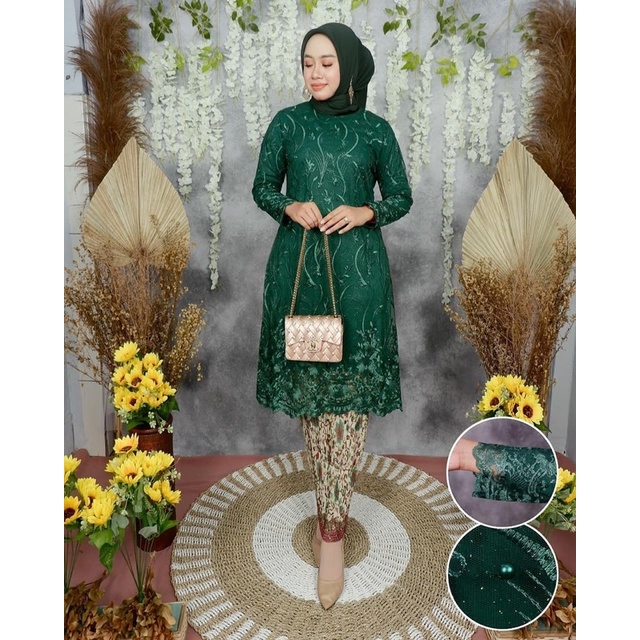 SAE - KEBAYA MODERN - KEBAYA WISUDA - KEBAYA TUNIK - KEBAYA KONDANGAN - KEBAYA TULLE - KEBAYA BRUKAT - KEBAYA PESTA - ATASAN KEBAYA SETELAN KEBAYA MODERN-7