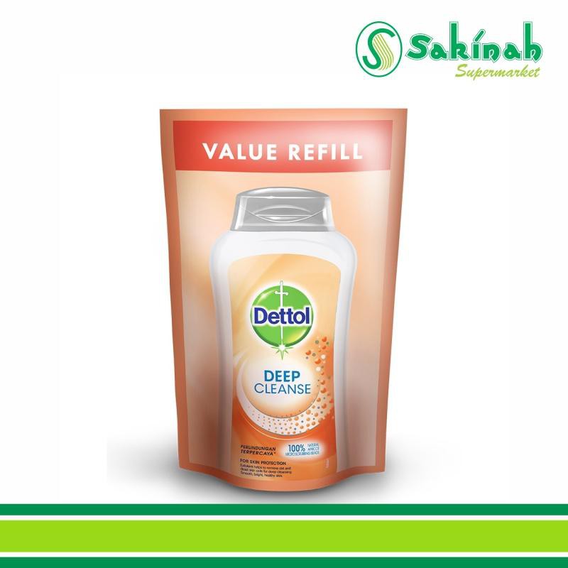 DETTOL BODY WASH DEEP CLEAN 400ML SABUN MANDI CAIR