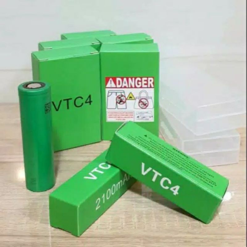 baterai sony vtc 4 tipe 18650 2100mah original