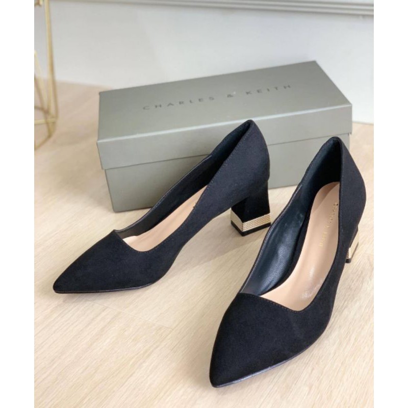 HIGH HEELS WANITA CHARLES&KEITH / SEPATU HEELS WANITA BRANDED IMPORT TERMURAH (ORI)