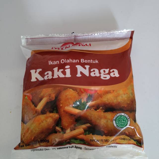 

Kaki Naga Minaku 200gr